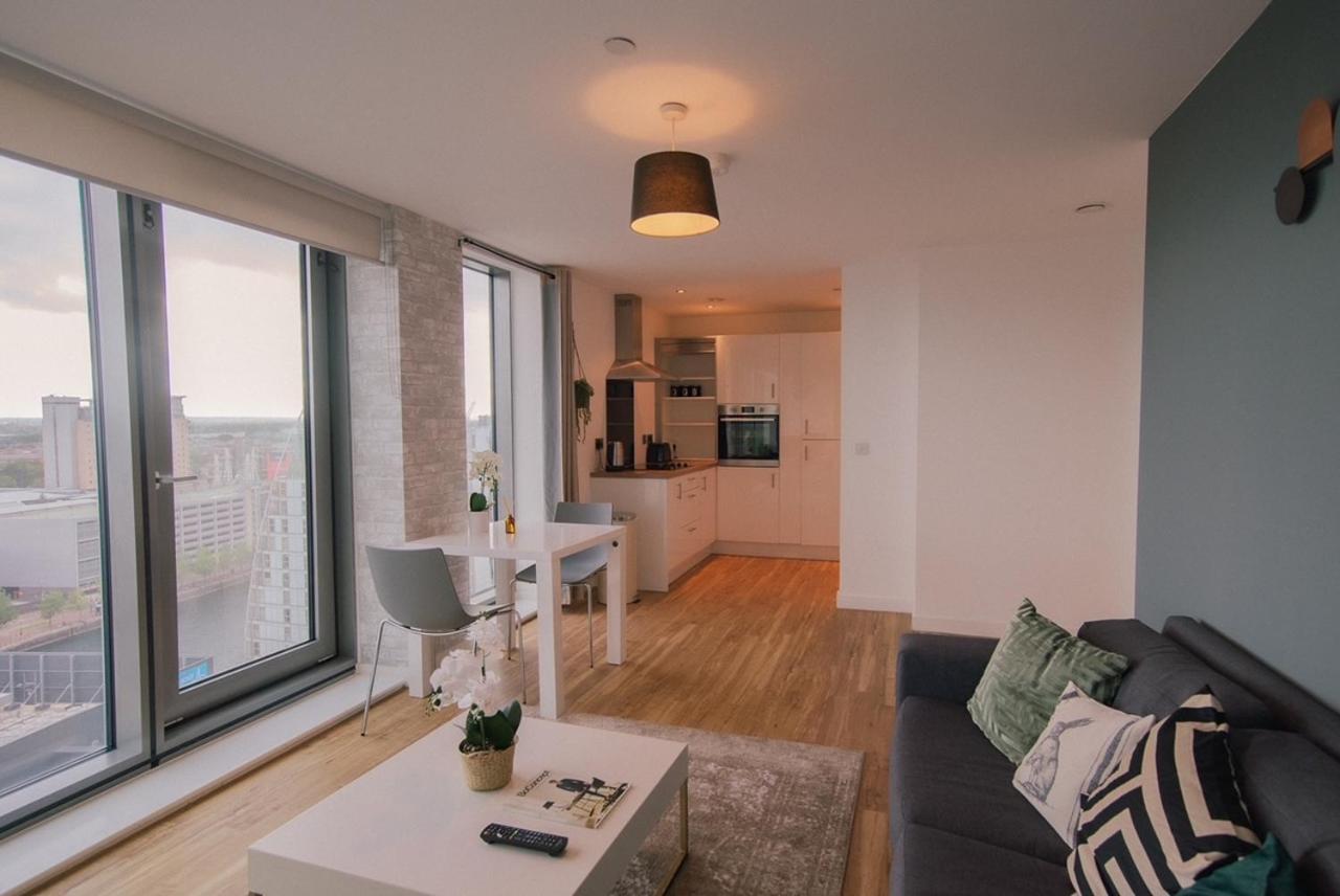 Hallsphere - Stunning Apartment Salford Quays 曼彻斯特 外观 照片